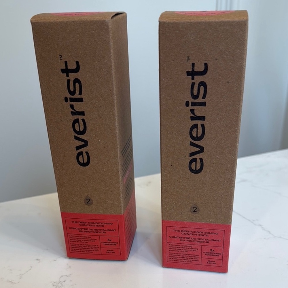 Two BNIB Everist Deep Conditioning Concentrates
